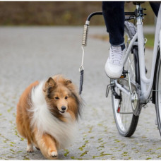Pavada velosipēdam - Trixie Biker-Set for S - M dogs