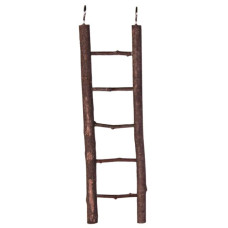 Koka trepes putniem : Trixie Wooden Ladder, (5 pakāpieni), 26 cm