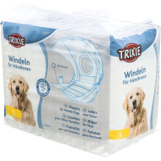 Autiņbiksītes suņiem : Trixie Diapers for dogs, 12 gab, L, 38-56cm
