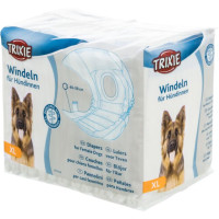 Autiņbiksītes suņiem - Trixie Diapers for dogs, XL: 40–58 cm, 12 gab.
