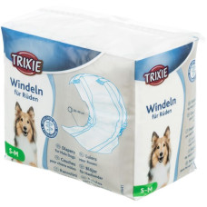 Памперсы для собак – Trixie Diapers for male dogs, S–M, 30–46 см, 12 gab