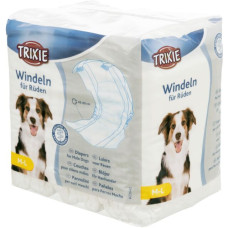Autiņbiksītes suņiem - Trixie Diapers for male dogs, M–L, 46-60 cm, 12 gab