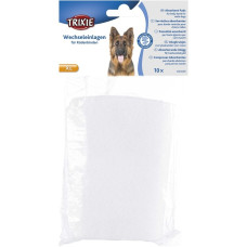 Biksīšu ieliktnīši suņiem - Trixie Pads for belly band for male dogs, XL, 10 gab.