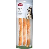 Gardums suņiem : Trixie Chewing Rolls with Chicken 17cm, 3gab*140g