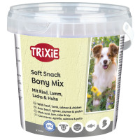 Gardums suņiem - Trixie Soft Snack Bony Mix, 500 g.