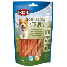 Gardums suņiem - Trixie Premio Cheese Chicken Stripes 100g