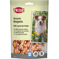 Gardums suņiem : Trixie Premio Lamb Chicken Bagels, 100g