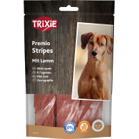 Gardums suņiem - Trixie Premio Lamb Stripes, 100g