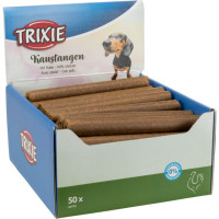 Gardums suņiem : Trixie Chewing sticks with beef, 65 g. 50 gab.