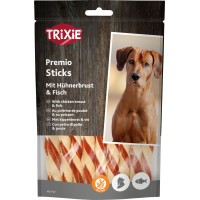 Gardums suņiem - Trixie Premio Fish Chicken Sticks, 80 g