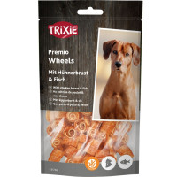 Gardums suņiem - Trixie Premio Fish Chicken Wheels, 75 g