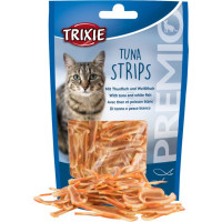 Gardumi kaķiem - Trixie Premio Tuna Strips, 20 g