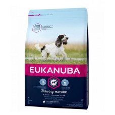 Sausa barība suņiem - Eukanuba Mature and Senior Medium, Chicken, 3 kg