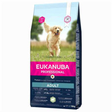 Sausa barība suņiem - Eukanuba Adult, Large, Lamb and Rice, 18 kg