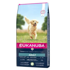 Sausa barība suņiem - Eukanuba Adult Large, Lamb and Rice, 14 kg