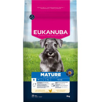 Sausa barība suņiem - Eukanuba Mature and Senior, Small/Medium, Chicken, 3 kg