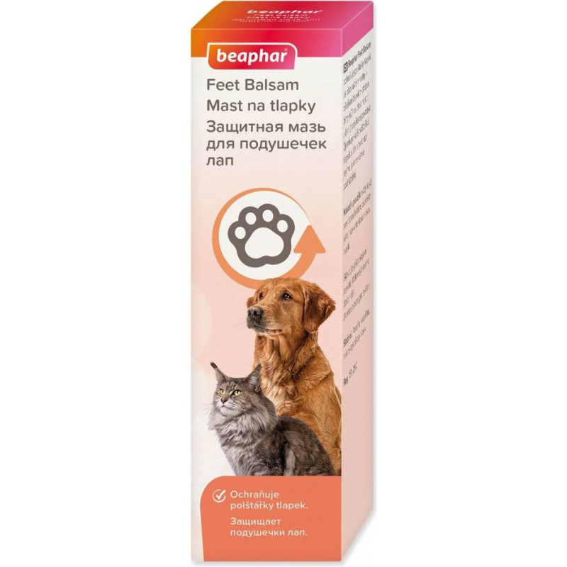 Balzams suņu ķepām : Beaphar Feet Balsam, 40ml