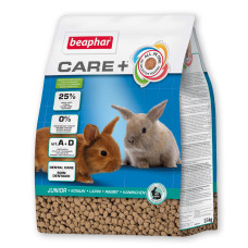 Bar­ība trušiem - Beaphar Care+ Rabbit Junior, 250 gr
