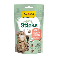 Gardumi kaķiem - GimCat Mini Sticks With Salmon & Quinoa 50g