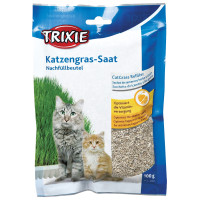 Zāle kaķēniem - Trixie Bio Cat Grass (bag), 100 g