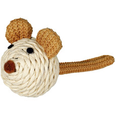 Rotaļlieta kaķiem : Trixie Mouse, paper yarn, / pelīte 5 cm