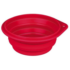 Ceļojumu bļoda no silikona suņiem - Trixie Travel Bowl, 0.25l/11cm