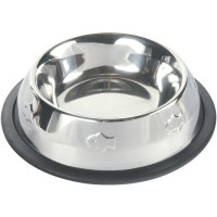 Bļoda dzīvniekiem, metāls - Trixie Stainless Steel Bowl, 0.2l/15cm