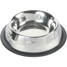 Bļoda kaķiem : Trixie Stainless Steel Bowl, 0.2l/11cm