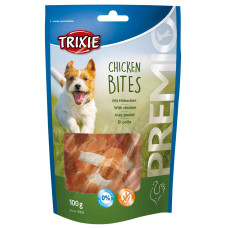 Gardums suņiem : Trixie Chicken Bites, 100g.