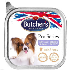 Konservi suņiem : Butchers DOG Pro Series with lamb&carrot CIG,150 g