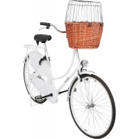 Velosipēda grozs dzīvnieku transportēšanai – Trixie Bicycle basket with lattice, 44 × 48 × 33 cm
