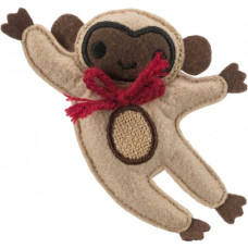 Rotaļlieta kaķiem : Trixie Monkey, fabric, catnip, 12 cm