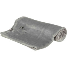 Sedziņu dzīvniekiem : Trixie Nilay blanket, plush, 90 × 70 cm, grey