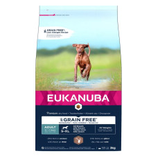 Sausa barība suņiem - Eukanuba Grain Free Adult All Breed Venison, 3 kg