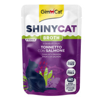 Konservēta barība kaķiem  - Gimborn SHINYCAT Pouch Tuna with Salmon 70g