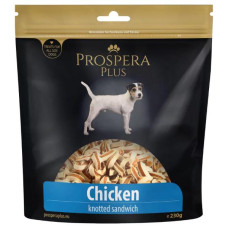 Gardums suņiem – Prospera Plus Chicken Sandwich Knots, 230 g