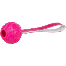 Rotaļlieta suņiem - Trixie Soft & Strong ball on strap, TPR, 27 cm