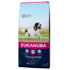 Sausa barība suņiem : Eukanuba Mature and Senior Medium Breed, 15 kg