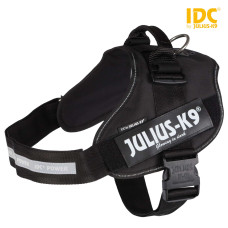 Krūšu siksna suņiem : Trixie Julius:K9 IDC harness, 3/XL: 82–115 cm/50 mm, black