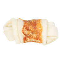 Gardums suņiem - Trixie Knotted Chewing Bones with Chicken 5cm, 5*70g.
