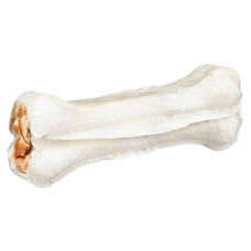 Gardums suņiem : Trixie Denta Fun chewing bones with duck filling, 10 cm, 2 gab/70 g.