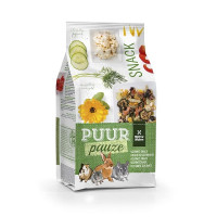 Barība grauzējiem un maziem dzīvniekiem : Witte Molen Puur PAUZE SNACK MUESLI 700 gr