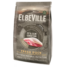 Sausa barība suņiem : Placek ELBEVILLE Senior Mini Fresh Duck Fit and Slim Condition 4 kg
