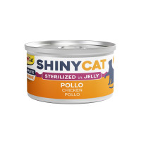 Konservēta barība kaķiem  - Gimborn SHINYCAT Jelly Sterilised Chicken 70g