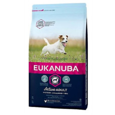 Сухой корм для собак - Eukanuba Adult, Small, Chicken, 12 kg