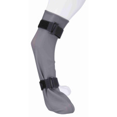Zeķes ar neslīdošu zoli suņiem : Trixie Protective Sock, silicone, S: 6 cm/30 cm, grey