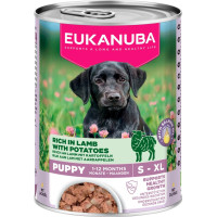 Konservi kucēniem - Eukanuba CAN LC PUP AB LMB&POT 400 gr