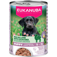 Konservi kucēniem - Eukanuba CAN LC PUP AB LMB&POT 400 gr