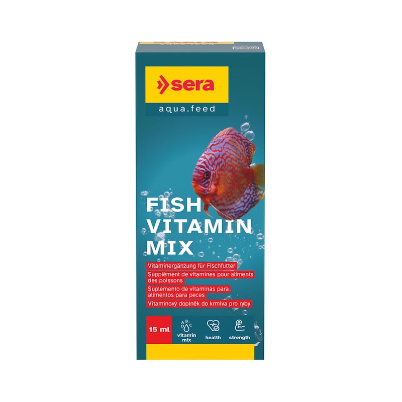 Barība zivīm - Sera Fish Vitamin Mix 15 ml
