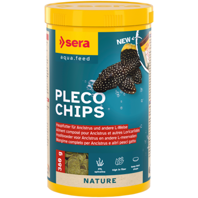 Barība zivīm - Sera Pleco Chips 1.000 ml (380g)